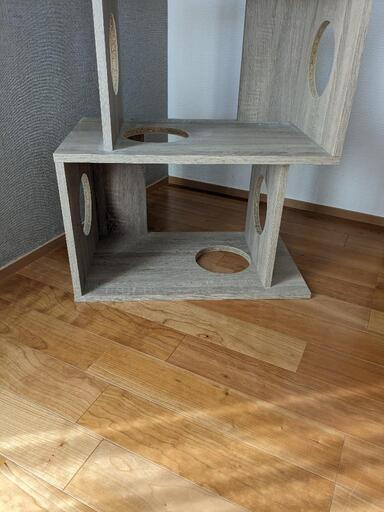 カインズホーム猫キャットシェルフキャットタワー美品 (jiji