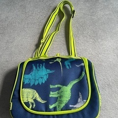 GAP 恐竜　カバン　青のカバンの画像