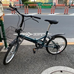 🔔ジモティー特別価格🔔折りたたみ自転車　キャプテンスタッグ 美品！