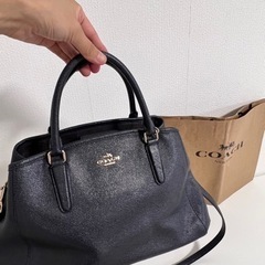 【コーチバック】黒の画像