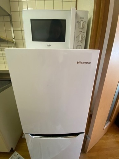 冷蔵庫、電子レンジセット