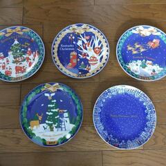 クリスマス　皿　5枚セット