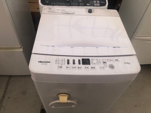 2020年製 ハイセンス 5.5kg洗い洗濯機 HW-E5503