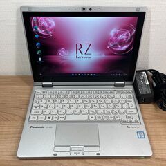 Sim搭載・訳有・買い得限定品＞09109　超軽量 Panasonic CF-RZ6８GB/SSD256 /i5 タッチパネル　office Win11