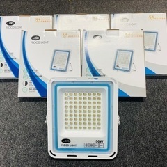 極薄型 LED投光器 50W 5個セット 広角120° 昼光色6...