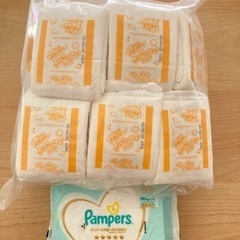 お渡しする方決定！未使用　トイレトレーニングパッド33枚＆おしりふき