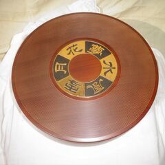 【取引き中】回転するフタ付き菓子器（昭和レトロ）