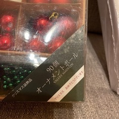 クリスマス　オーナメント＆ロウソクの画像