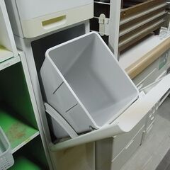 セール中につき、通常特価3,278円より半額の1,639円! 　【30】MK　エムケー　クリーンペールTWIN　CLD-31　ダストボックス　ゴミ箱　キッチン収納　収納棚　スチール棚の画像