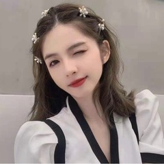 お花　ヘアクリップ　６個の画像