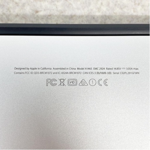 【程度良】MacBook Air a1465 Core i5 4GB/256GB
