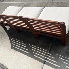 IKEA APPLARO アウトドアベンチ ×3 エップラローの画像