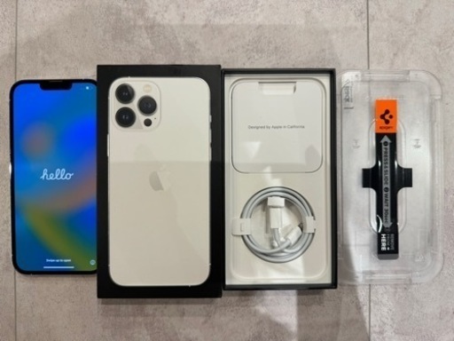 極美品！】iPhone 売れ筋 13 Pro Max 256GB シルバー SIMフリー