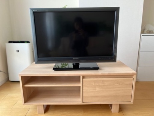 SONY 液晶テレビ　32V型　テレビ台セット