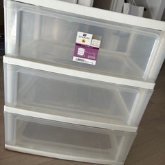 押入れ用収納ケース3段【お値下げしました！】