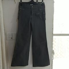 デニム ワイドパンツ