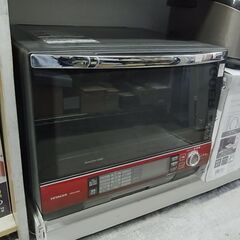 【21】HITACHI　日立　ヘルシーシェフ　過熱水蒸気オーブンレンジ　MRO-GV300　レッド　2010年製　