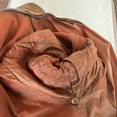 j516 原宿マザー M 本革 ボア襟ボアライナーの画像