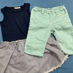 女の子　90〜100サイズ　子供服　まとめて　コムサの画像