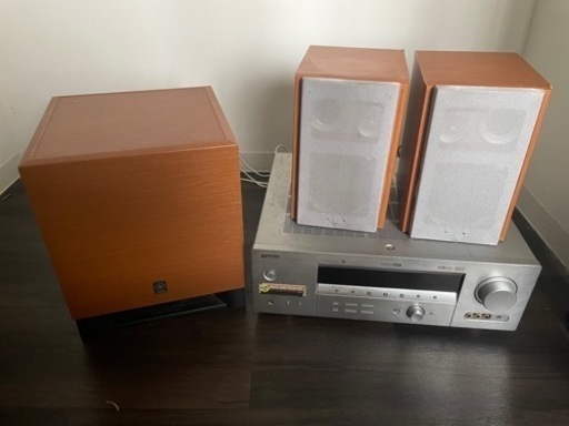 YAMAHA DSP-AX459 　オマケスピーカー2個とウーファー