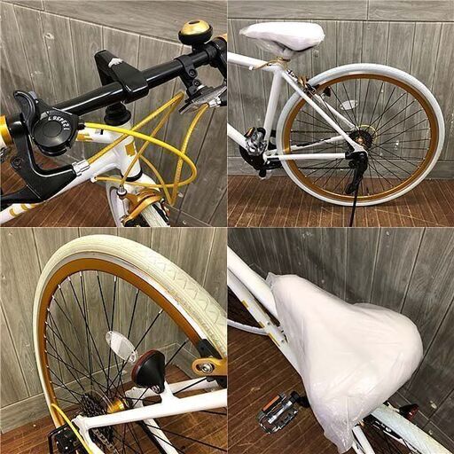 リグ(LIG) クロスバイク 自転車7段変速 2024年6月購入 超美品 Amazon | リグ(LIG) LIG MOVE クロスバイク 自転車 700C 7段変速