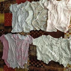 引き渡し決定　　ベビー肌着　50〜70サイズ　10枚セットの画像