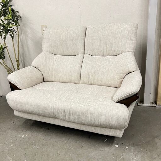 13862  NITORI 2人掛けソファ　ハイバック コウテイ2   ◆大阪市内・東大阪市他 5,000円以上ご購入で無料配達いたします！◆ ※京都・高槻・枚方方面◆神戸・西宮・尼崎方面◆奈良方面、大阪南部方面　それぞれ条件付き無料配送あり！