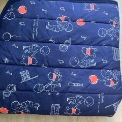 シングルサイズ敷きパッド2枚(1枚はほぼ新品)