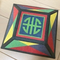 中国？　切り絵の箱　2個セットの画像