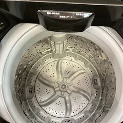 ニトリ NTORI 6kg洗濯機 2022年製 NTR60 BK No.609● ※現金、クレジット、スマホ決済対応※の画像