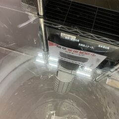 ニトリ NTORI 6kg洗濯機 2022年製 NTR60 BK No.609● ※現金、クレジット、スマホ決済対応※の画像