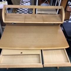 リサイクルサービス八光】カリモク家具 学習デスクセット