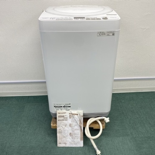 ＊シャープ 全自動洗濯機 7キロ 2022年製＊