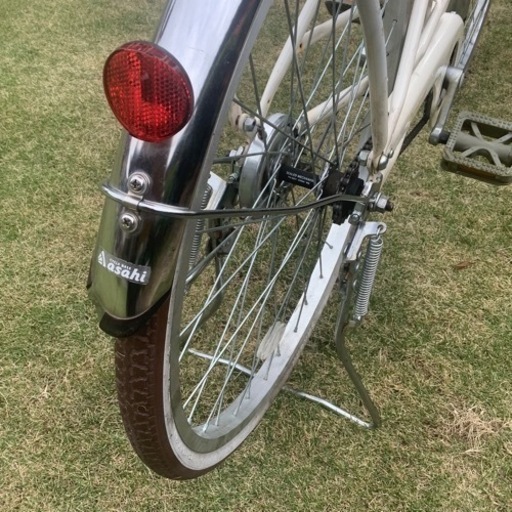 ★自転車　24インチ　クリーム色　土日取引　愛知県★