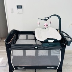 GRACO ベビーベッド（新生児ベッド〜ベビーサークル）