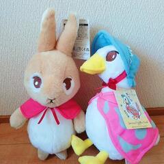 新品タグ付き⭐ピーターラビットぬいぐるみの画像