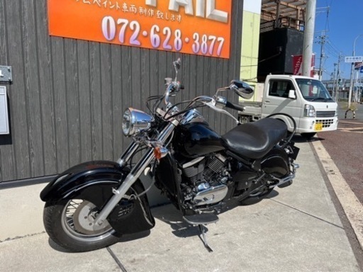 ★33万円　バルカン400 ドリフター　車検付き！セル1 実働車　事故現状車！まっすぐ走ります！カワサキ　バルカン　VN400D アメリカン ☆早い者勝ち！42万円バルカン400ドリフター車検付き！セル1 実働車