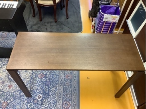 リサイクルサービス八光】幅120cm カリモク家具 平机 / テーブル