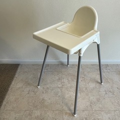 差し上げます♪ IKEA イケア アンティロープ ハイチェア トレイ付き お食事チェア　椅子の画像