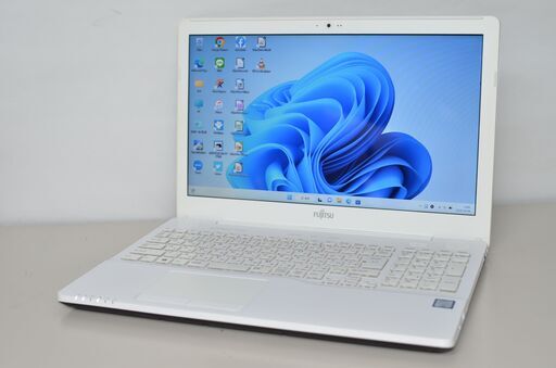中古良品ノートパソコン Windows11+office 新品爆速SSD256GB 富士通 AH50/X core i7-6700HQ/メモリ8GB/15.6インチ/WEBカメラ/DVDマルチ搭載