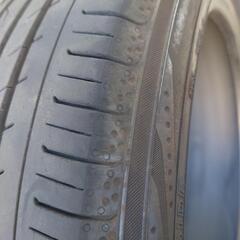 ヨコハマブルーアースRV-03　215/45R18　1本バリ山の画像
