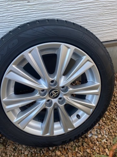 アルファード30 スタッドレス　TOYOタイヤ　バリ溝