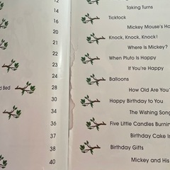 DWE ディズニーワールドオブイングリッシュ　シングアロング　本とCD、ポスターなどの画像