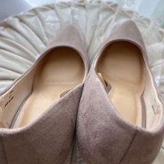 新品　GU ジーユー　半額以下　マシュマロヒールパンプス　ベージュ　の画像