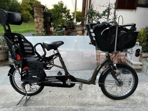 子供乗せ自転車　3人乗りママチャリ　大阪より