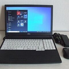 高速SSD240GB搭載 2017年 第六世代 Corei3-6100U 8GB　富士通 LIFEBOOK A576/PX　ノートパソコン （4101）