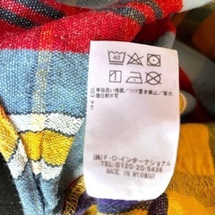 Breezeブリーズ　チェックシャツの画像