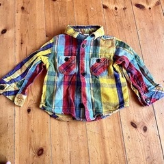 Breezeブリーズ　チェックシャツの画像