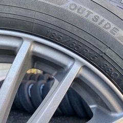 🚗【車の冬支度!】スタッドレス＆アルミ 付 ヤリス/アクア/フィット【カー用品･ホイール買取アールワン田川】の画像