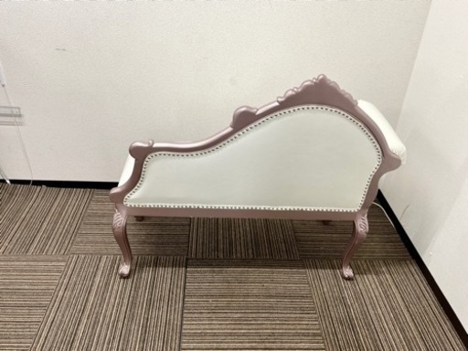 ?激安‼️ 輸入家具 姫系 ソファー コンパクト ロココ調家具 ソファ?SF0
